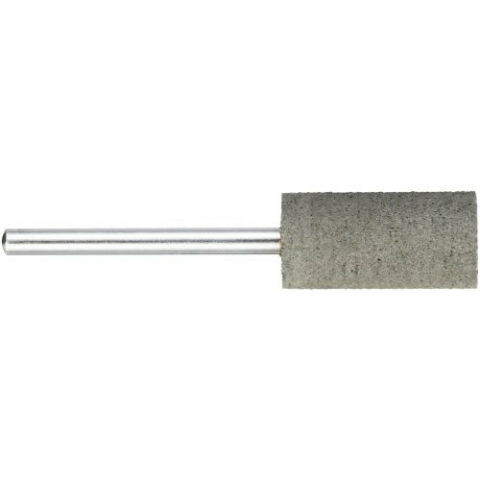 Polierstift P6ZY Zylinderform fein 16×20 mm Schaft 3 mm Siliciumcarbid Korn 150