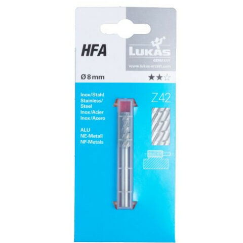 Fräser HFA Zylinderform für Edelstahl/Stahl 8×20 mm Schaft 6 mm | Verz. Z42 | Fachhandel