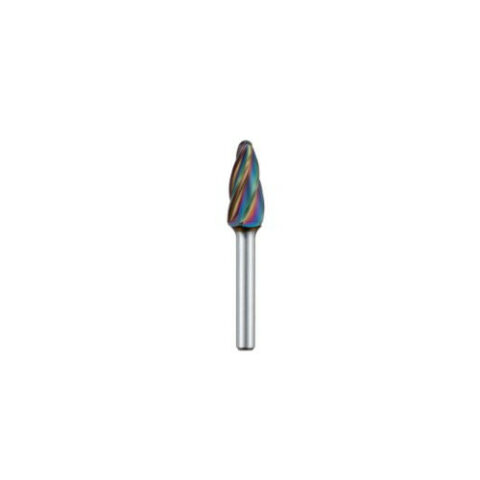 Fräser HFF Rundbogenform für Alu 6×18 mm Schaft 6 mm | Verz. 9 | LightFlow-Beschichtung