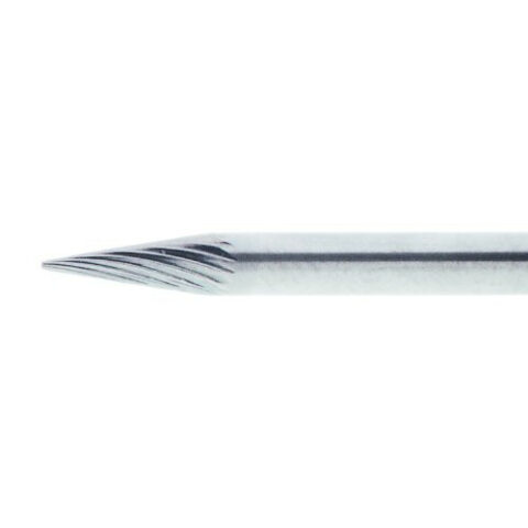 Fräser HFM Spitzkegelform für Edelstahl/Stahl 3×11 mm Schaft 3 mm | Verz. 5