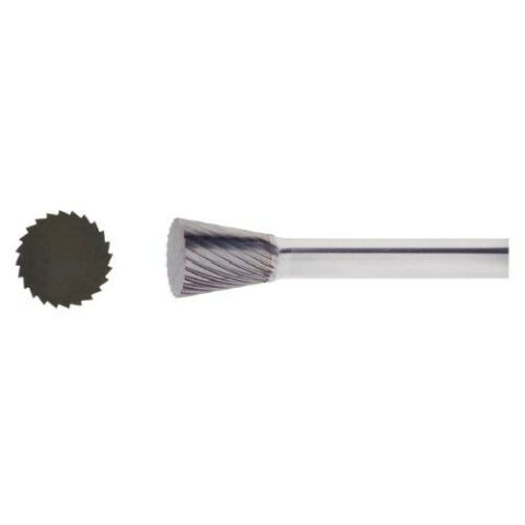 Fräser HFN Sonderform für Edelstahl/Stahl 10×13 mm Schaft 6 mm | Verz. 3