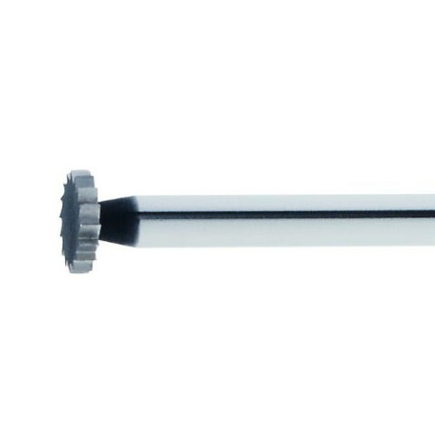 HSS-Mini-Fräser MF Zylinderform für Edelstahl/Stahl 6×1 mm Schaft 3 mm | Verz. 5