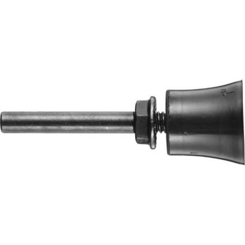 Werkzeugaufnahme GTG für selbstspannende Schleifblätter Ø 38 mm Schaft 6 mm | mittel