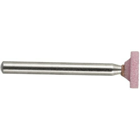 Schleifstift D2 Zylinderform für Stahl/Stahlguss 9×3 mm Schaft 3 mm | Edelkorund Korn 80