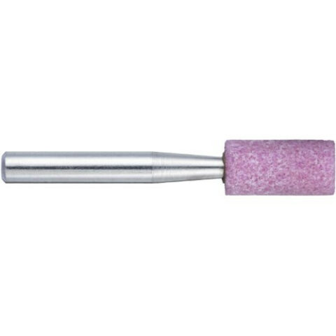 Schleifstift ZY Zylinderform für Stahl/Stahlguss 20×25 mm Schaft 6 mm | Edelkorund Korn 36