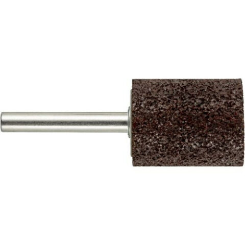 Schleifstift ZY Zylinderform für Werkzeugstähle 20×40 mm Schaft 6 mm | Korn 24 weich