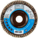 SLTC universal lamellar flap disc &Oslash; 125 mm zirconia alumina (with active abrasive surface layer) grain 80 | dished