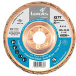 SLTT universal lamellar flap disc HybridPerfection &Oslash; 115 mm ceramic4x grain 40 | flat