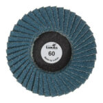 universal miniature lamellar flap disc &Oslash; 75 mm zirconia alumina grain 80 flat