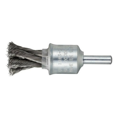 BPVZ universal shank brush for stainless steel 20×29 mm for angle grinder knotted