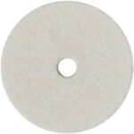 P3S1 polishing disc 60x10 mm shank 6 mm felt for polishing paste