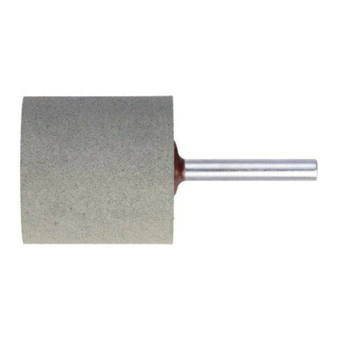 P6ZY cylindrical mounted point fine 40×30 mm shank 6 mm compact grain