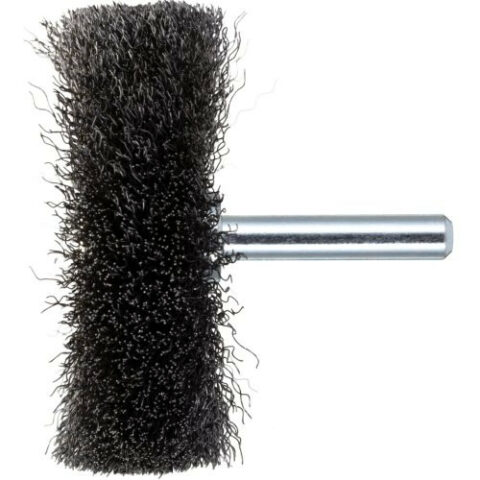 BSSW round shaft brush for steel 50×10 mm for drilling machine crimped