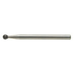 CBN CSK spherical mounted point 3x3 mm shaft 3 mm