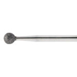 DSK spherical diamond mounted point 3x3 mm shank 3 mm