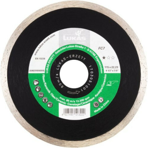FC7 diamond cutting disc for tile/stone Ø 230 mm for angle grinder
