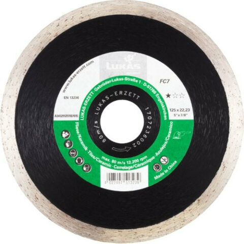 FC7 diamond cutting disc for tile/stone Ø 125 mm for angle grinder