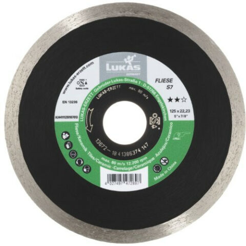 FLIESE S7 diamond cutting disc for stone/tile Ø 230 mm for angle grinder