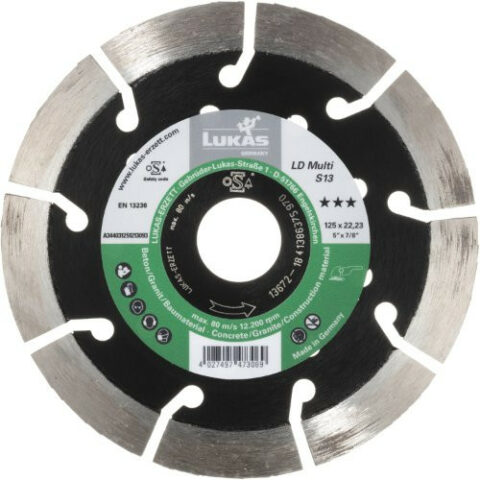 LD Multi S13 diamond cutting disc for concrete/concrete material Ø 150 mm for angle grinder