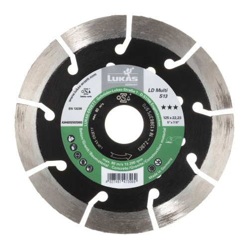 LD Multi S13 diamond cutting disc for concrete concrete material