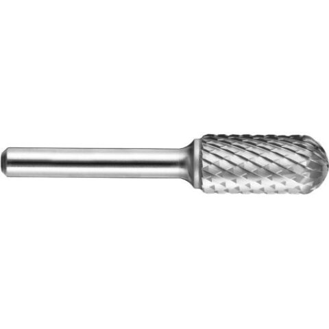 HFC universal cylindrical round nose burr 10×20 mm shank 6 mm| cut 6