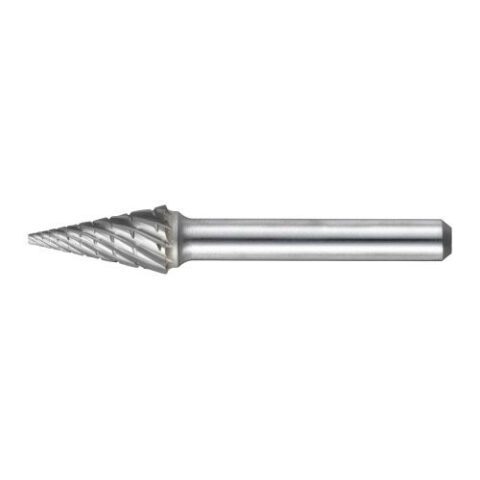HFM cone shaped burr for stainless steel/steel 10×20 mm shank 6 mm | cut Z42