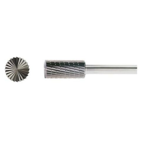 HSS MFAS cylindrical burr for stainless steel/steel 8×20 mm shank 6 mm | cut 3