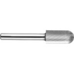 HSS MFC cylindrical round nose burr for stainless steel/steel 12x25 mm shank 6 mm | cut 5
