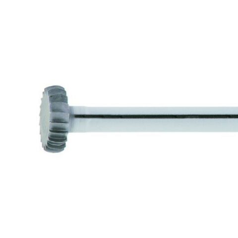 HSS MF cylindrical miniature burr for stainless steel/steel 8×2 mm shank 3 mm | cut 5