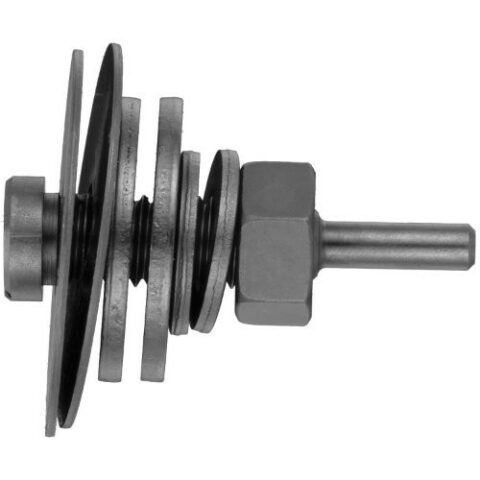 ASB tool holder for polishing wheels M12 shank 8 mm