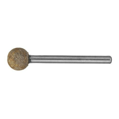 P5KU spherical mounted point 8×8 mm grain 80 | mm shank 3 mm