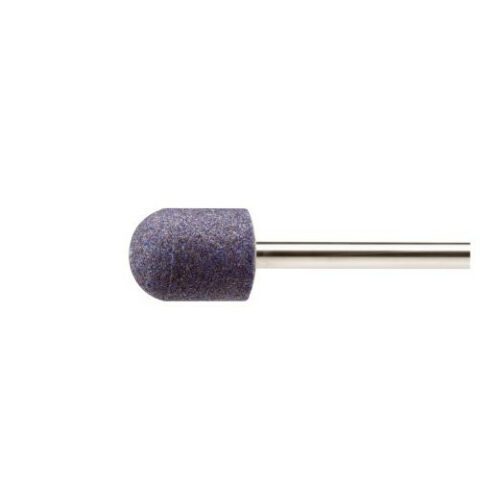 WR cylindrical round nose mounted point for steel/cast steel 10×13 mm shank 3 mm x 50 mm | grain 100