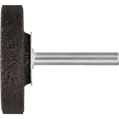 ZY2 cylindrical mounted point for tool steels 40×10 mm shank 6 mm | aluminium oxide grain 24 | hard