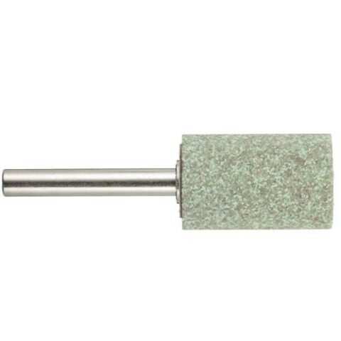 ZY cylindrical mounted point for stainless steel 4×8 mm shank 3 mm | grain 80