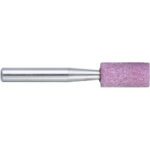 ZY cylindrical mounted point for steel/cast steel 4x8 mm shank 3 mm | aluminium oxide grain 100