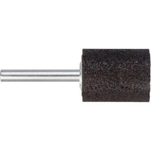 ZY cylindrical mounted point for tool steel 32×32 mm shank 6 mm | grain 24 hard