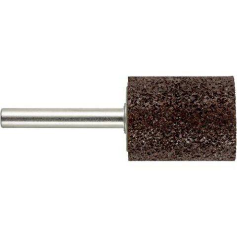 ZY cylindrical mounted point for tool steel 20×40 mm shank 6 mm | grain 24 soft