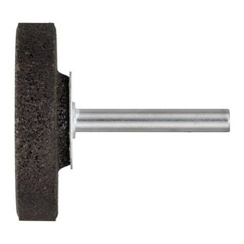 ZY2 cylindrical mounted point for tool steels 50×4 mm shank 6 mm | aluminium oxide grain 24 | hard