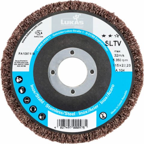 SLTT universal lamellar flap disc Ø 115 mm aluminium oxide grain 180 | flat