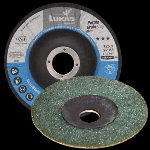 Compact grinding disc PG EASY Ø 125mm CeramicPS 36+