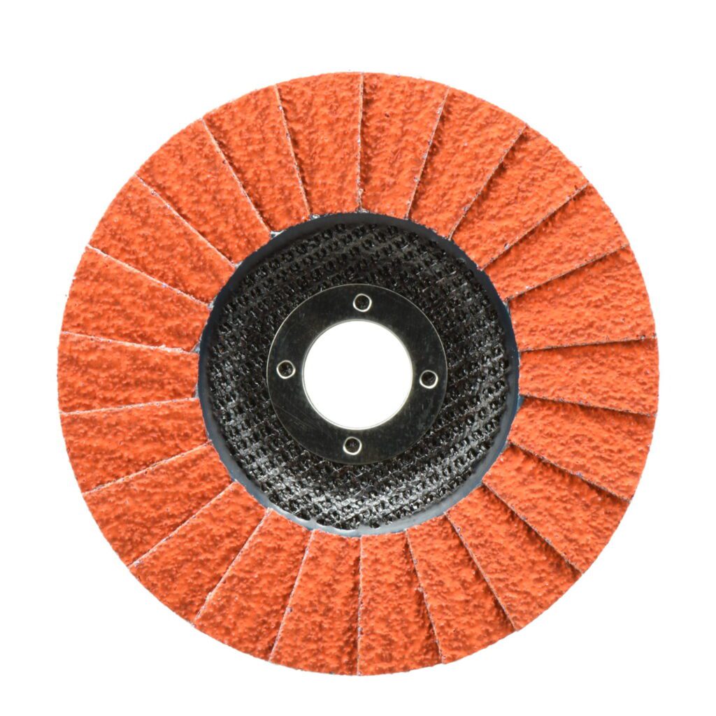 Flap disc , best surface results, maximum sharpness, fresh flaps when worn