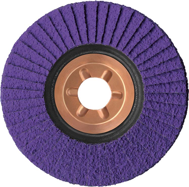 V4 Purple Power high-performance flap disc